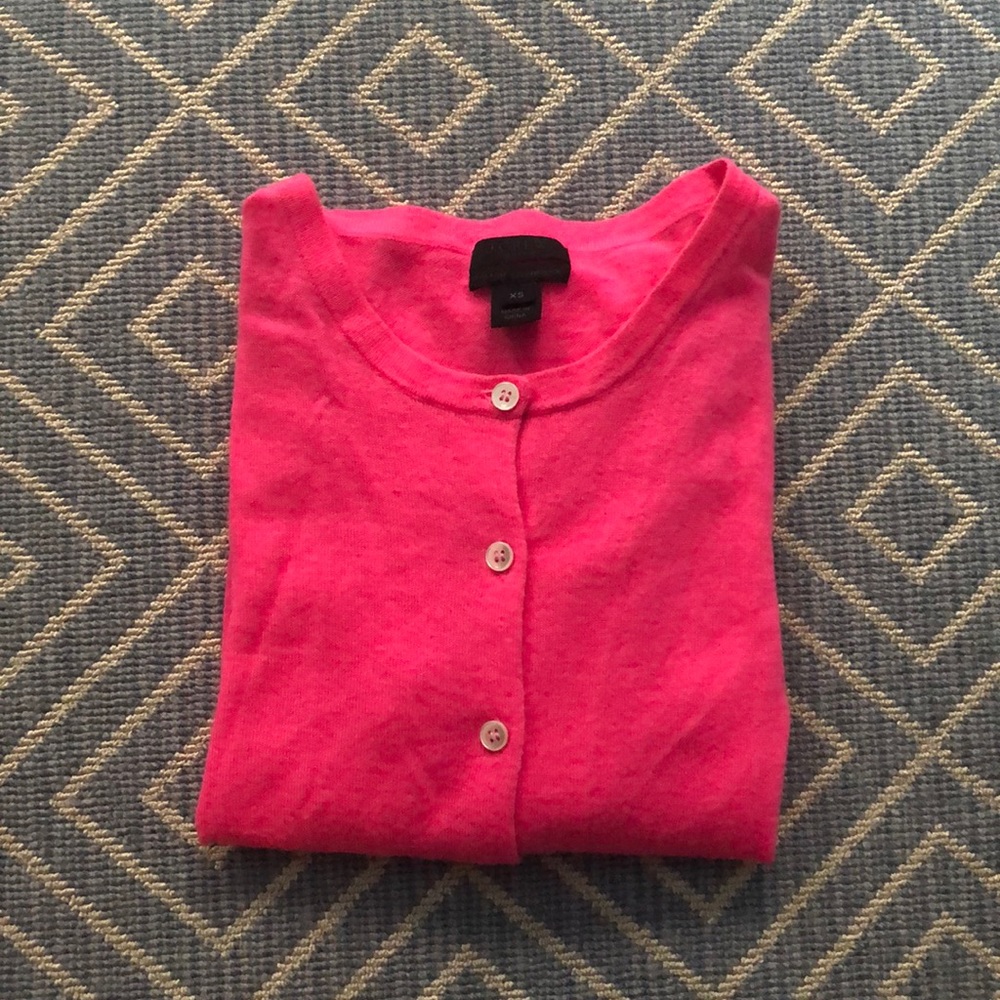 J.Crew Featherweight Cashmere Cardigan